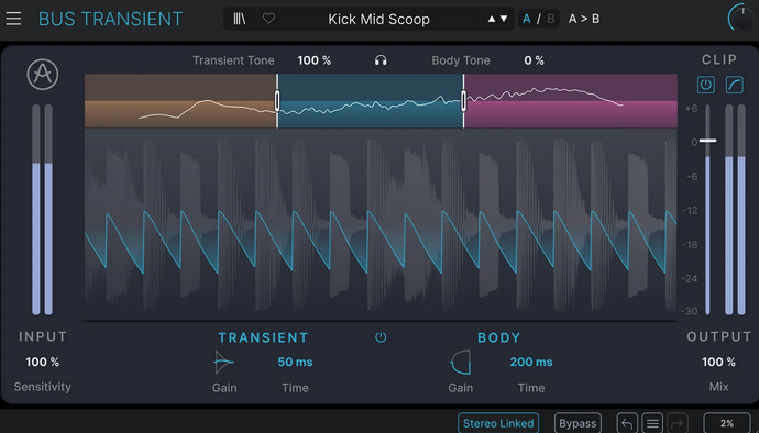 Arturia Bus Transient